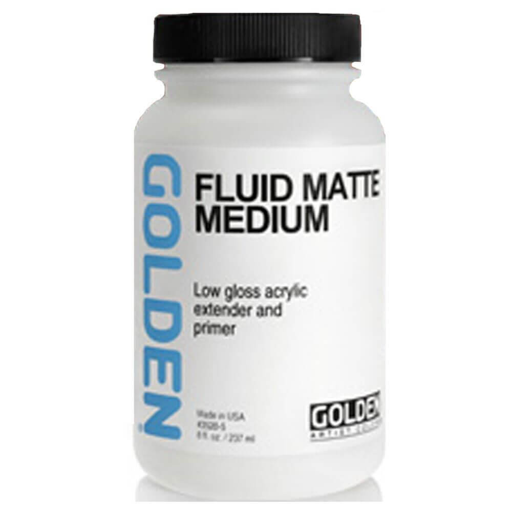 Golden Fluid Matte Medium 236ml